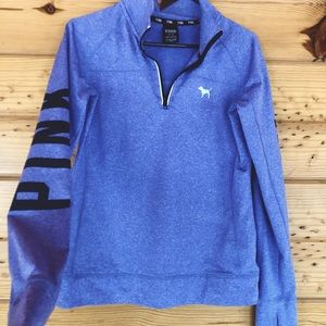Bundle 3 for $30- Victoria’s Secret PINK Blue and Black Pullover sweater sz Med
